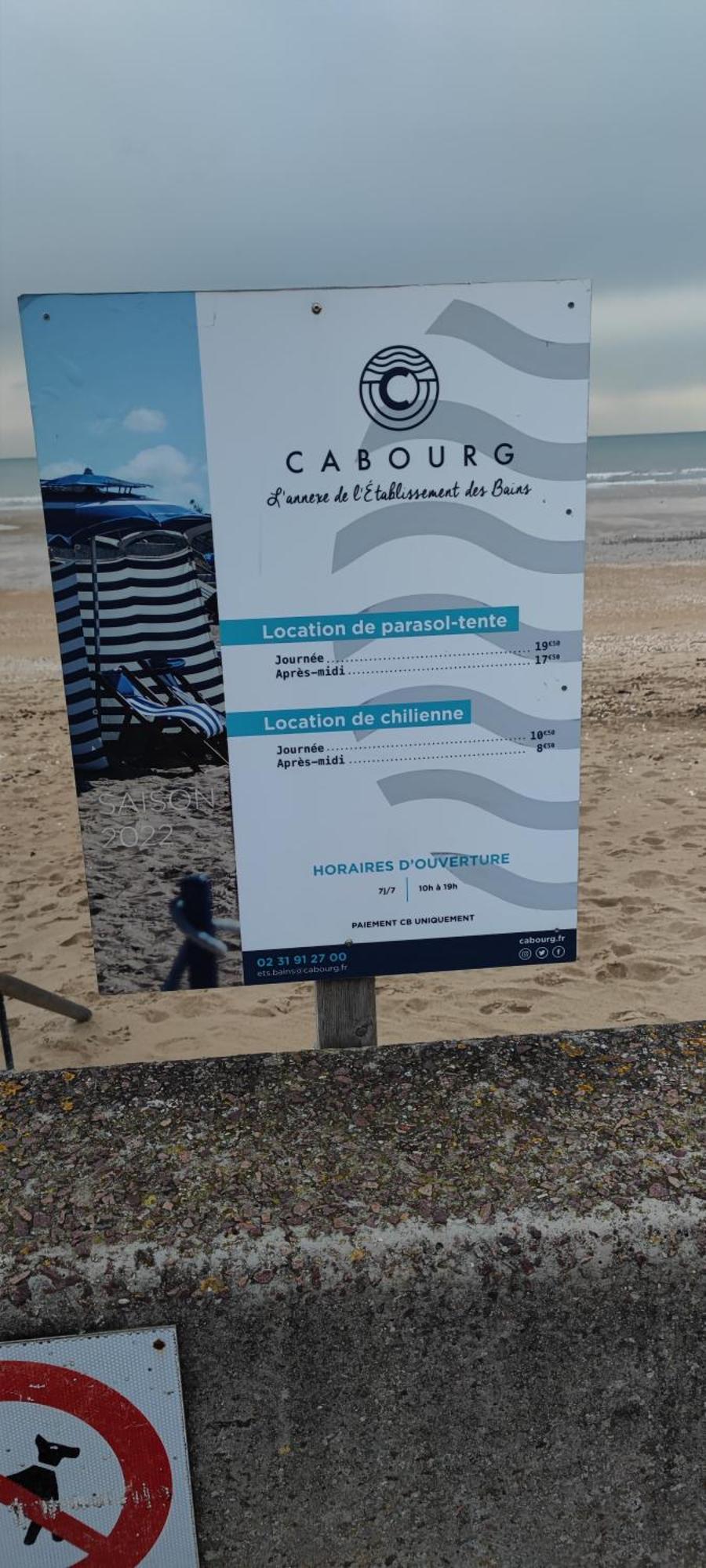Cabourg Plage Exteriör bild